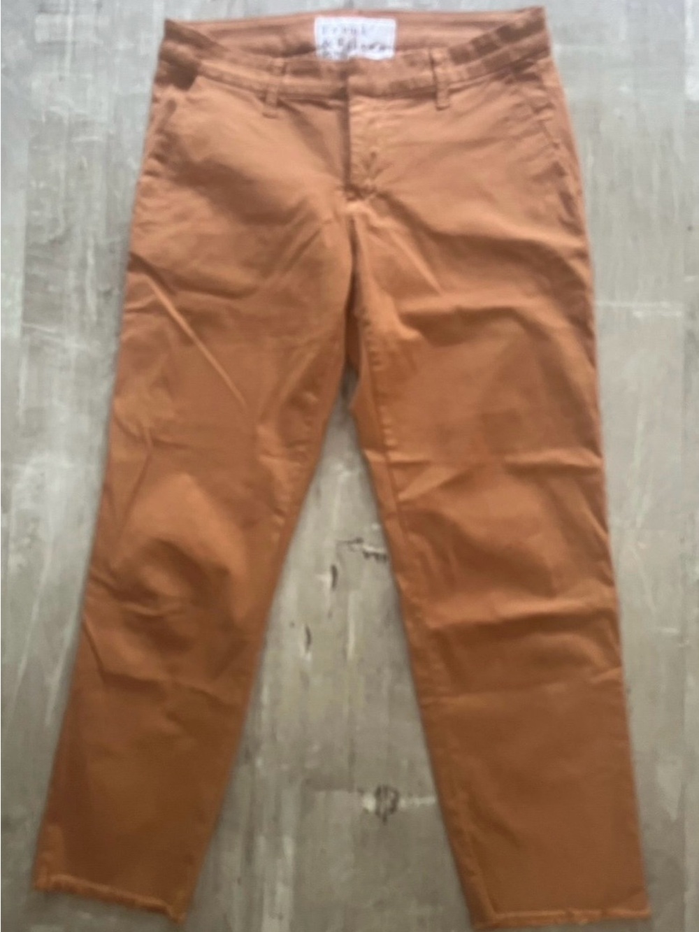 Frank & Eileen Women's Ankle Pants butterscotch Sz 4